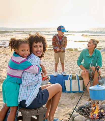 Kids' Fleece-Lined Flannel Shirt, Hooded Plaid | L.L.Bean US