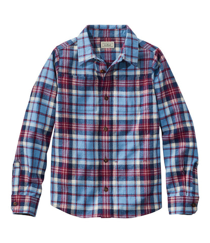 Kids' Scotch Plaid Flannel Shirt | L.L.Bean outlet
