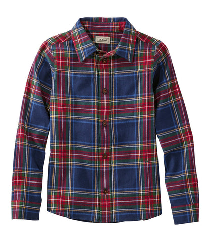 Kids' Scotch Plaid Flannel Shirt | L.L.Bean outlet