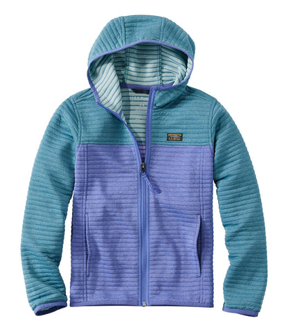 Kids' Airlight Full-Zip Hoodie, Colorblock | L.L.Bean sale