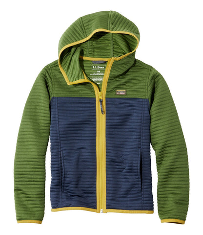 Kids' Airlight Full-Zip Hoodie, Colorblock | L.L.Bean sale