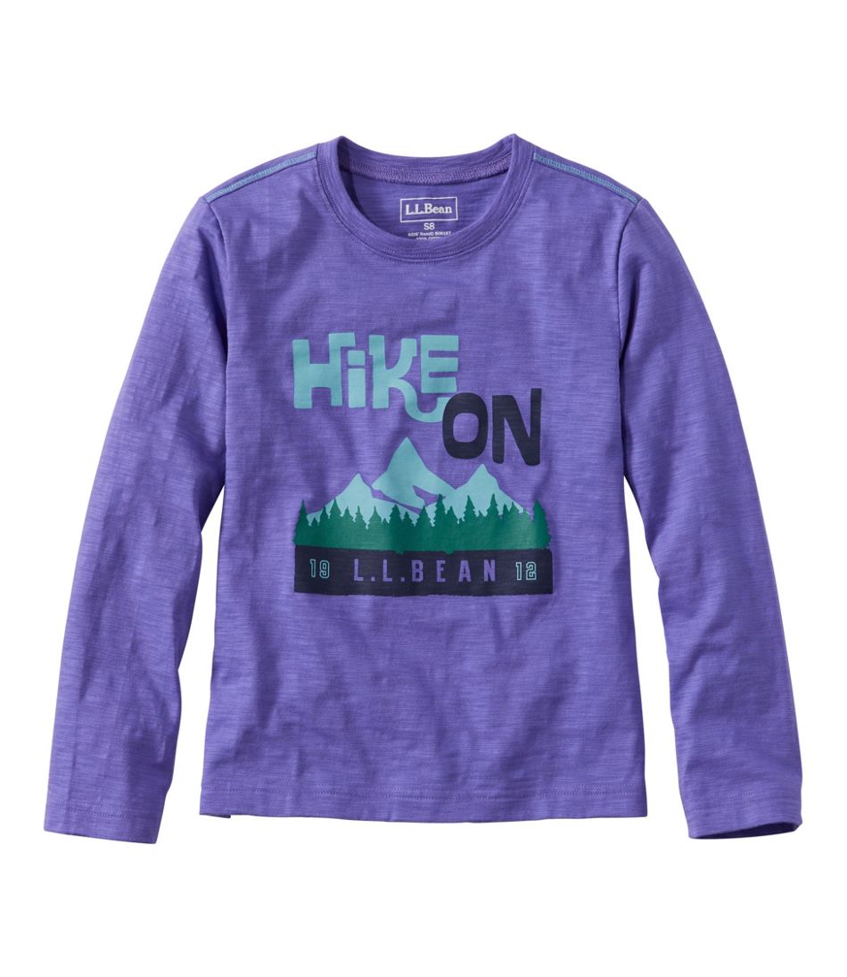 Kids' Graphic Tee, Long-Sleeve Glow-in-the-Dark | L.L.Bean online