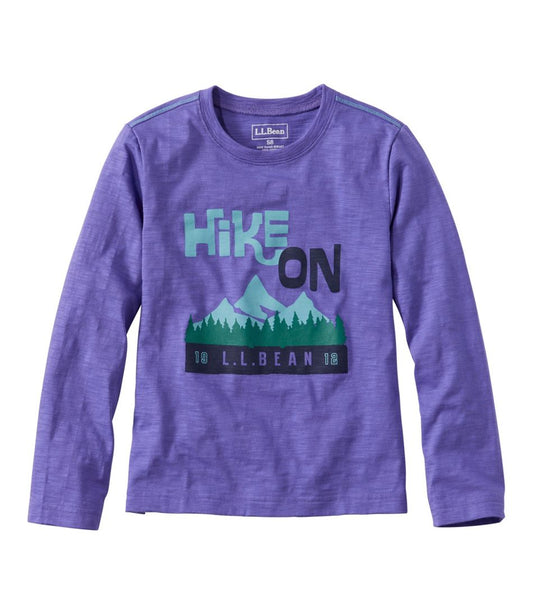 Kids' Graphic Tee, Long-Sleeve Glow-in-the-Dark | L.L.Bean online