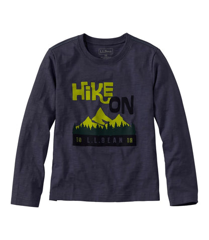 Kids' Graphic Tee, Long-Sleeve Glow-in-the-Dark | L.L.Bean online