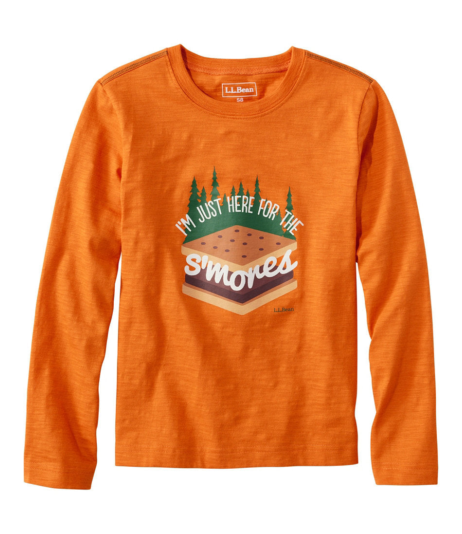 Kids' Graphic Tee, Long-Sleeve Glow-in-the-Dark | L.L.Bean online