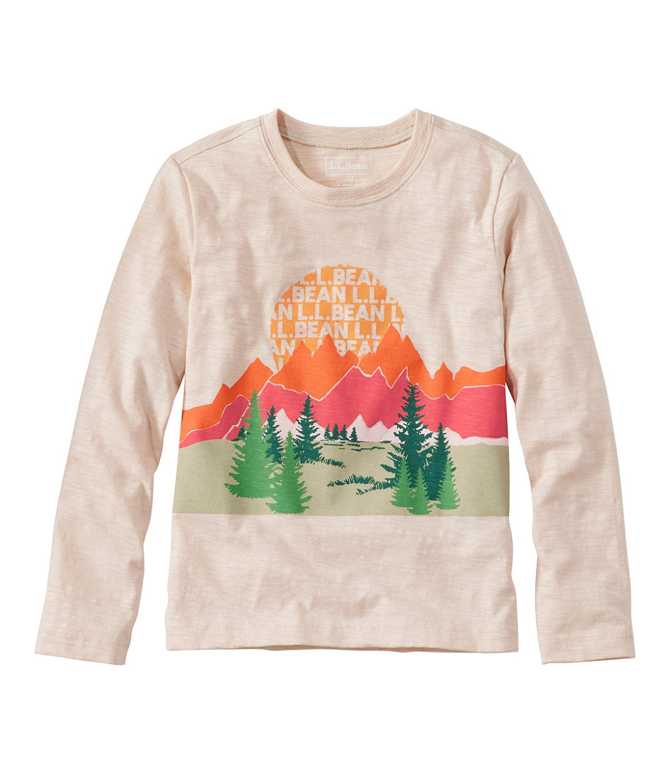 Kids' Graphic Tee, Long-Sleeve Glow-in-the-Dark | L.L.Bean online