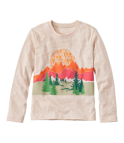 Kids' Graphic Tee, Long-Sleeve Glow-in-the-Dark | L.L.Bean online