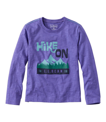 Kids' Graphic Tee, Long-Sleeve Glow-in-the-Dark | L.L.Bean online