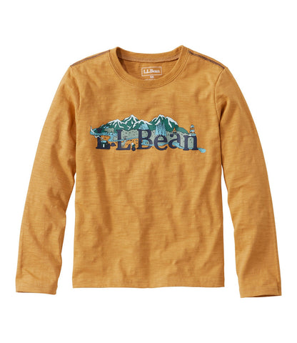 Kids' Graphic Tee, Long-Sleeve Glow-in-the-Dark | L.L.Bean online