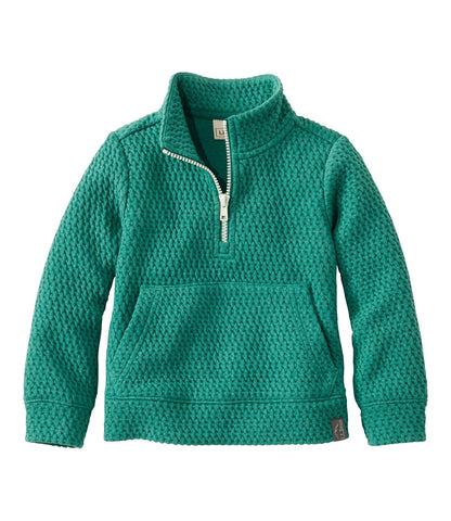 Toddlers' Ridgeknit Pullover, Glow-in-the-Dark Quarter-Zip | L.L.Bean sale