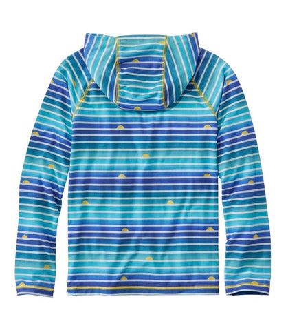 Kids' Everyday SunSmart® Hooded Tee, Long-Sleeve Stripe | L.L.Bean US