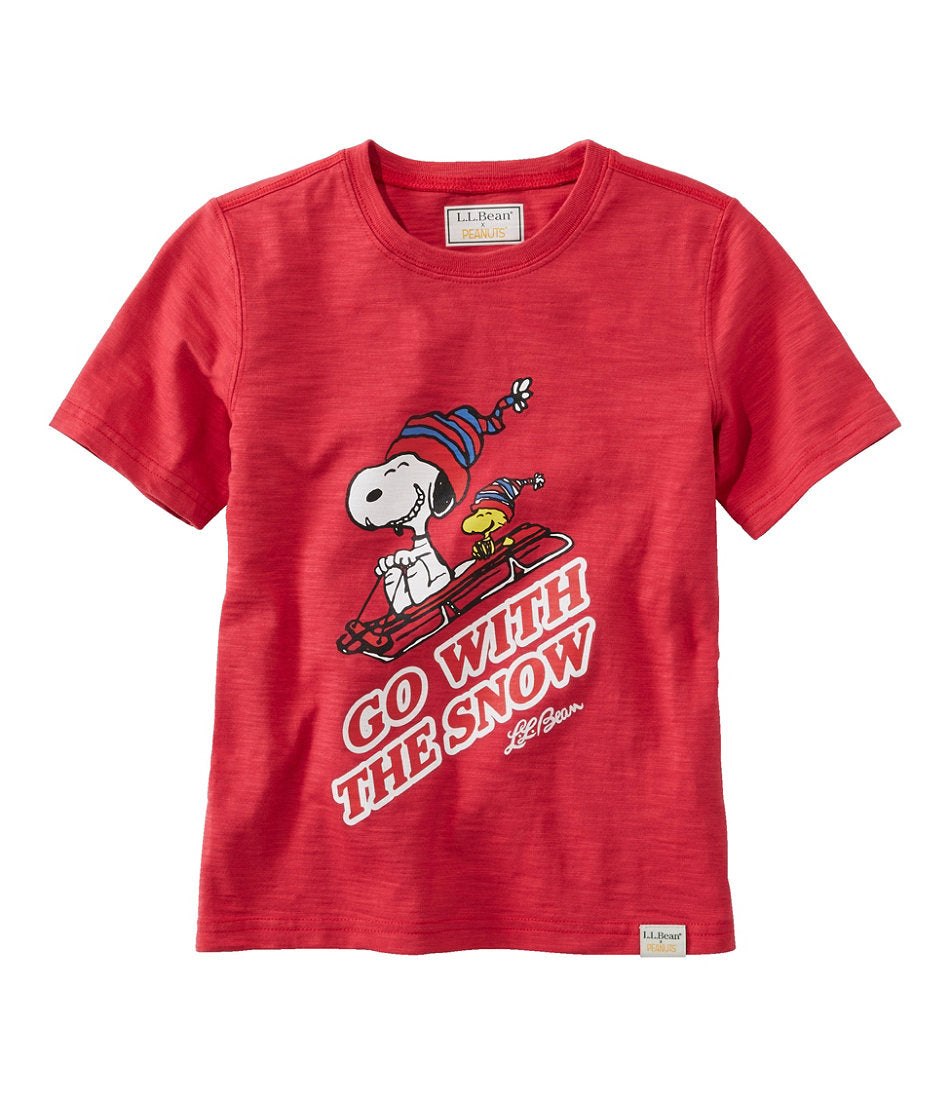 Kids' x Peanuts Short-Sleeve Tee | L.L.Bean for sale