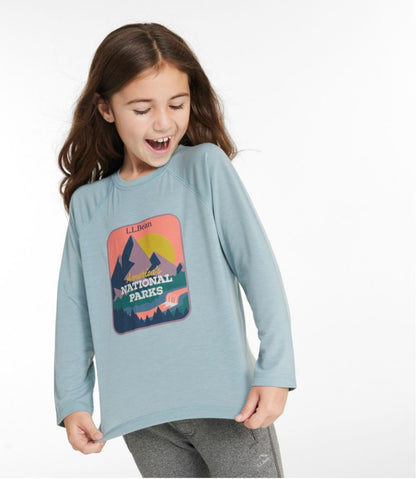 Kids' Everyday SunSmart® Tee, Long-Sleeve | L.L.Bean online