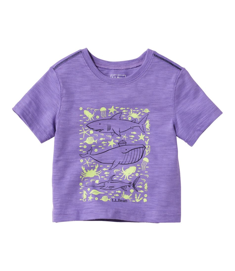 Toddlers' Graphic Tee, Short-Sleeve Glow-In-The-Dark | L.L.Bean US