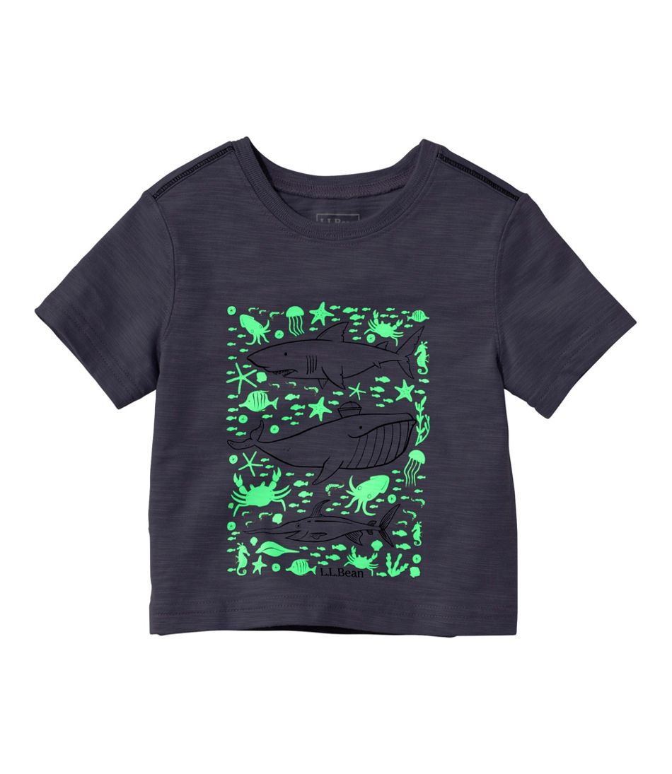 Toddlers' Graphic Tee, Short-Sleeve Glow-In-The-Dark | L.L.Bean US
