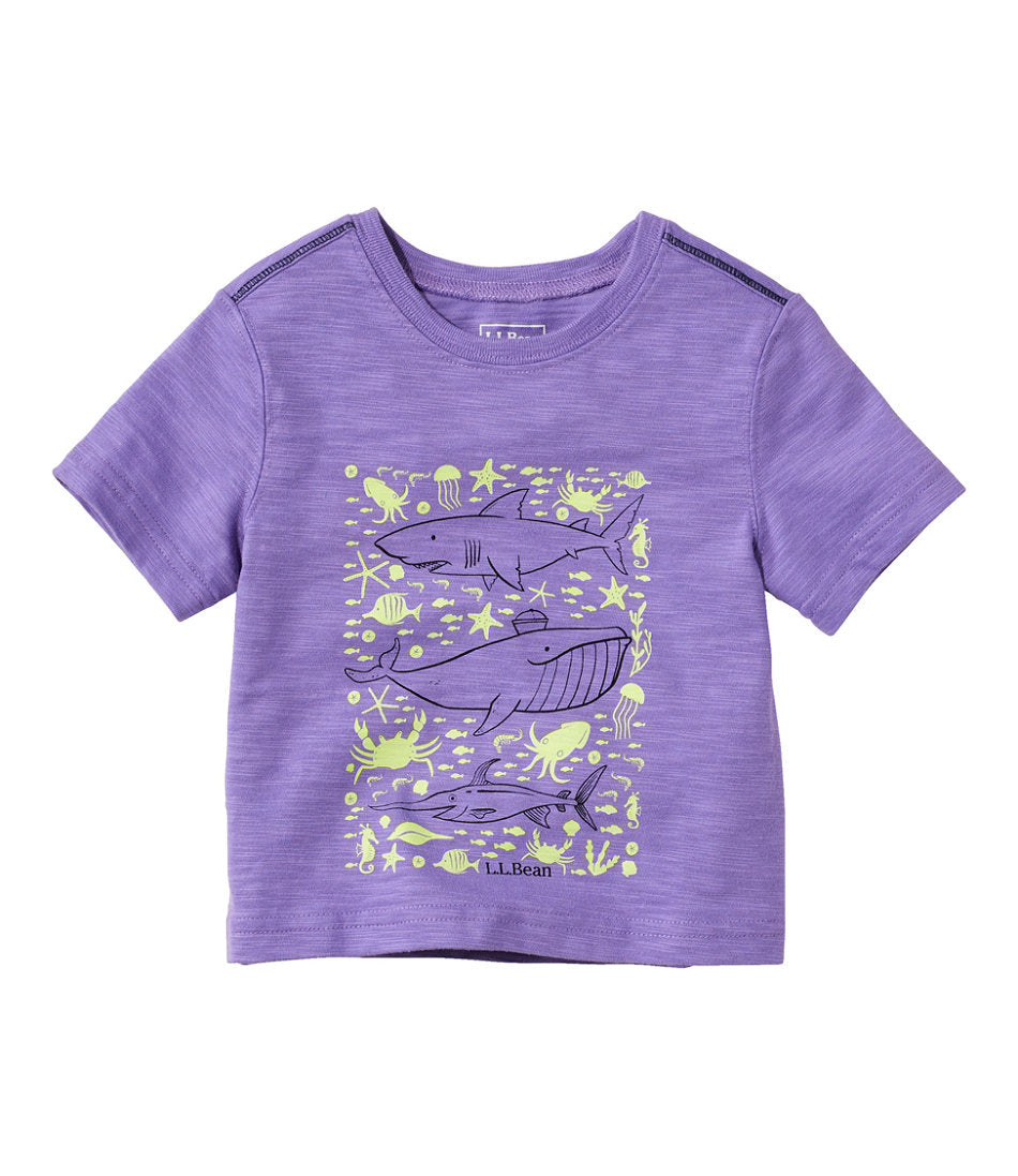 Toddlers' Graphic Tee, Short-Sleeve Glow-In-The-Dark | L.L.Bean US