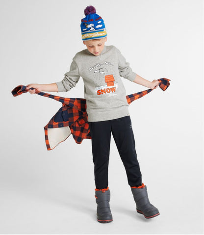 Kids' x Peanuts Crew Sweatshirt | L.L.Bean online