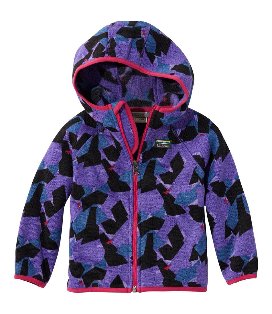 Infants' and Toddlers' Sweater Fleece, Full-Zip Print | L.L.Bean outlet