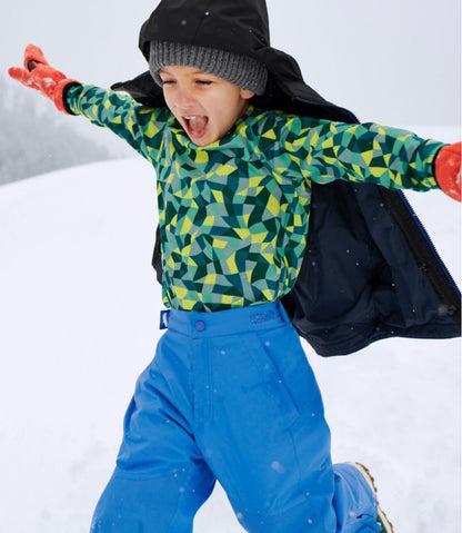 Kids' Wicked Warm Midweight Long Underwear, Top Print | L.L.Bean outlet