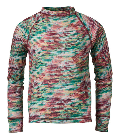 Kids' Wicked Warm Midweight Long Underwear, Top Print | L.L.Bean outlet