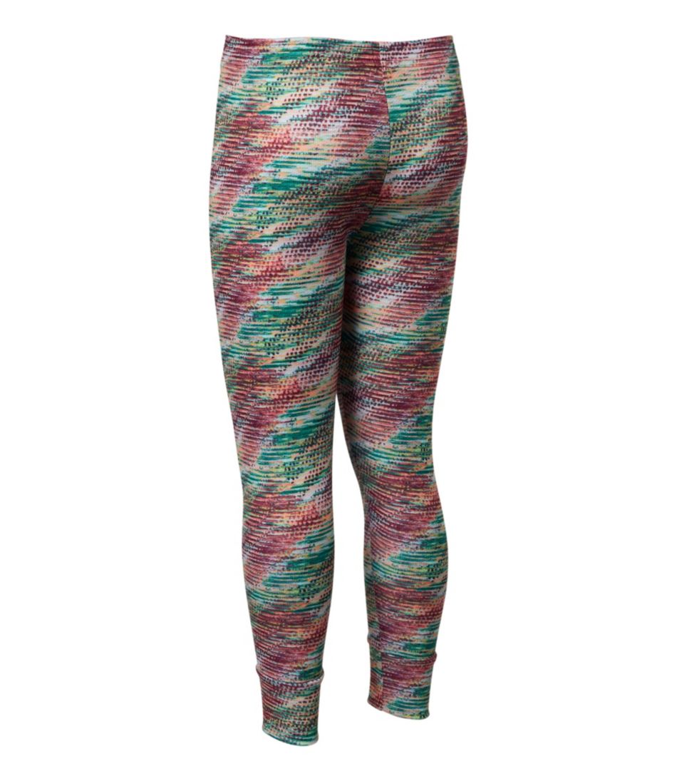 Kids' Wicked Warm Midweight Long Underwear, Pants Print | L.L.Bean discount