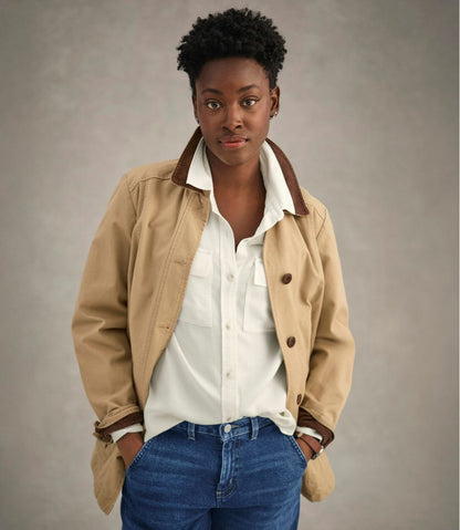 Women's Adirondack Barn Coat, Flannel-Lined | L.L.Bean for sale