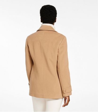 Women's Classic Lambswool Peacoat | L.L.Bean on sale