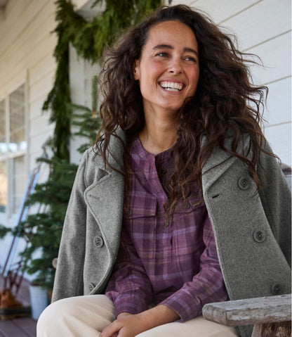 Women's Classic Lambswool Peacoat | L.L.Bean on sale