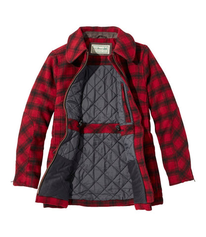Women's Maine Guide Wool Parka, PrimaLoft | L.L.Bean US