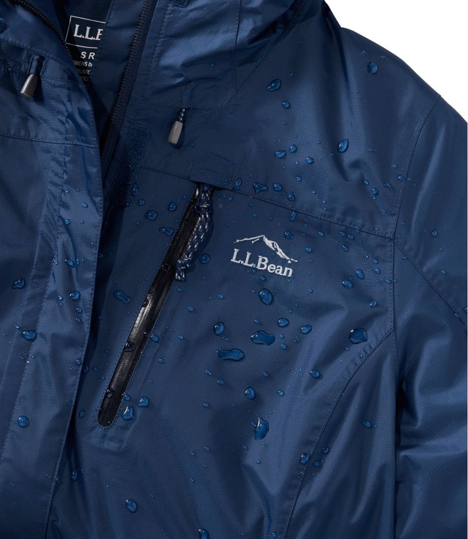Women's Trail Model Rain Jacket, Fleece-Lined | L.L.Bean US