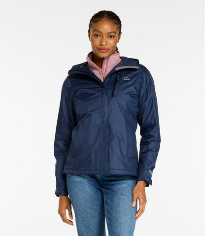 Women's Trail Model Rain Jacket, Fleece-Lined | L.L.Bean US