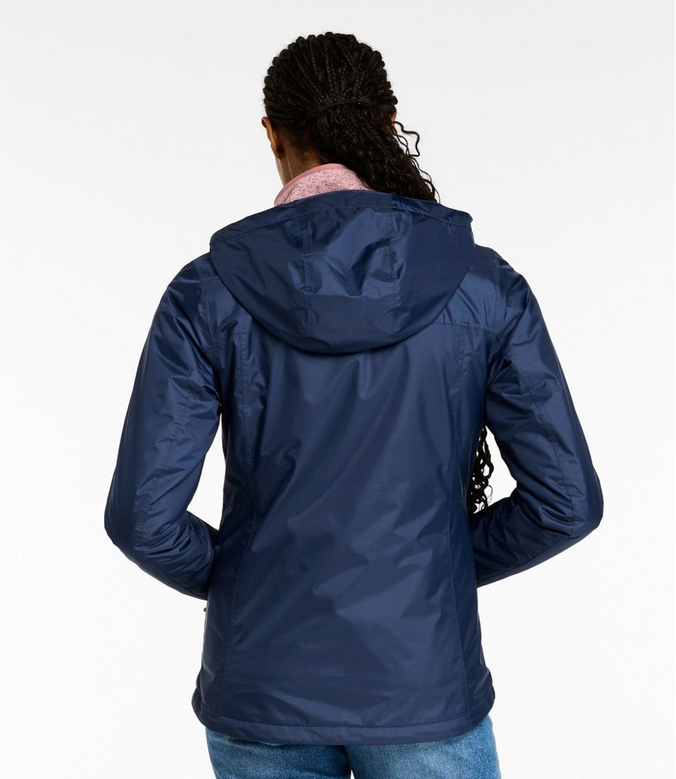 Women's Trail Model Rain Jacket, Fleece-Lined | L.L.Bean US