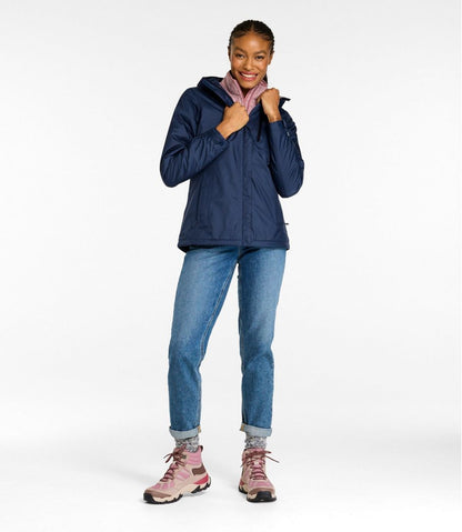 Women's Trail Model Rain Jacket, Fleece-Lined | L.L.Bean US