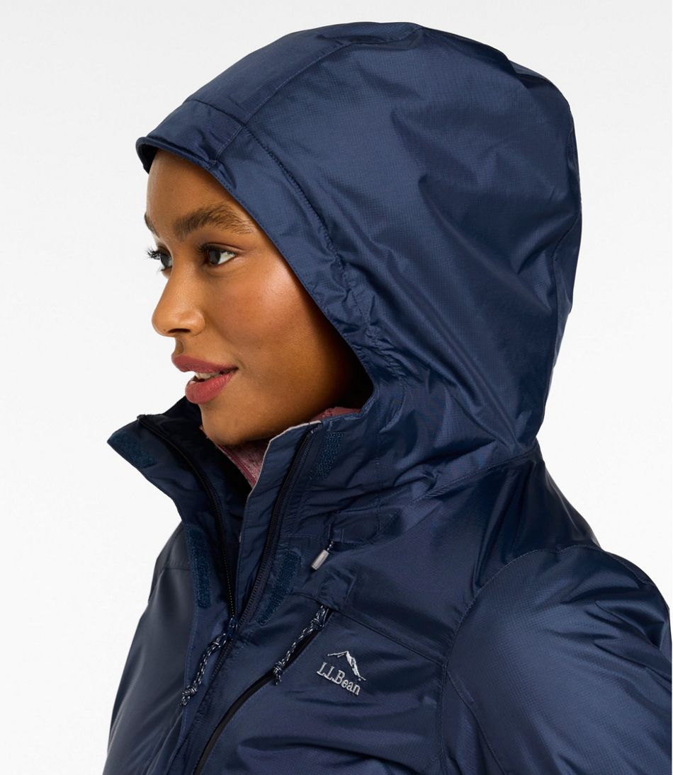 Women's Trail Model Rain Jacket, Fleece-Lined | L.L.Bean US