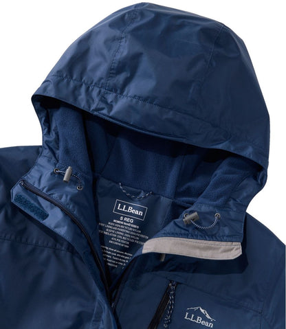 Women's Trail Model Rain Jacket, Fleece-Lined | L.L.Bean US