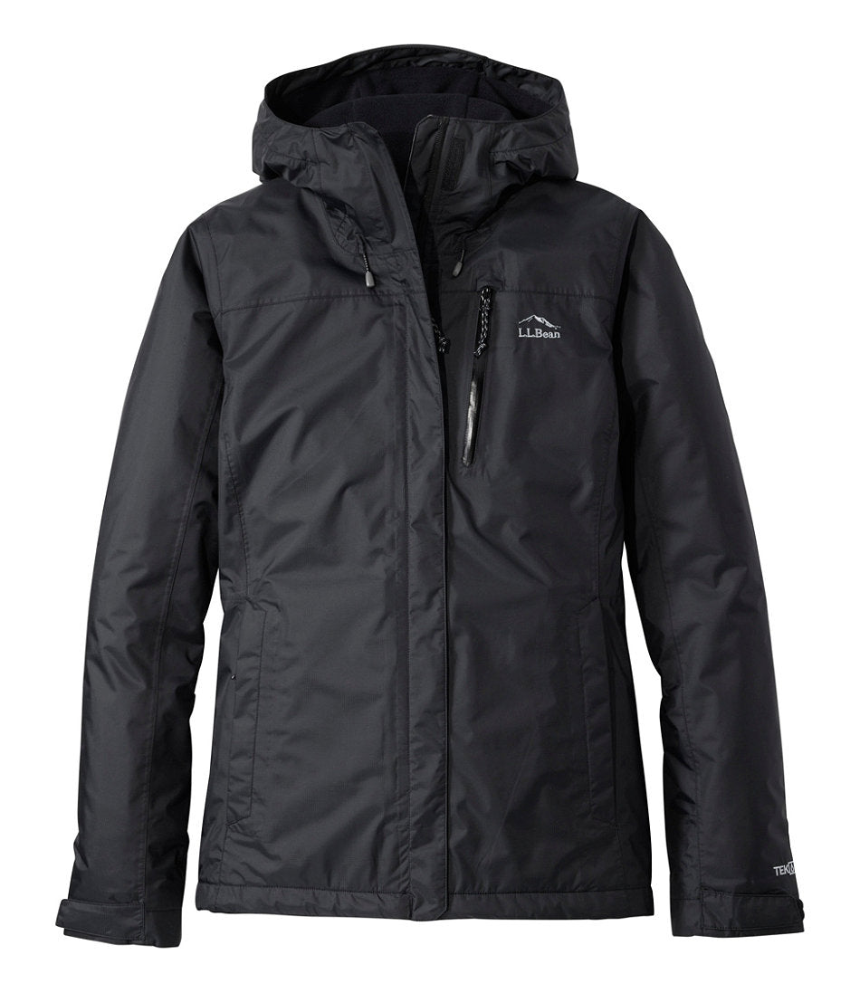 Women's Trail Model Rain Jacket, Fleece-Lined | L.L.Bean US