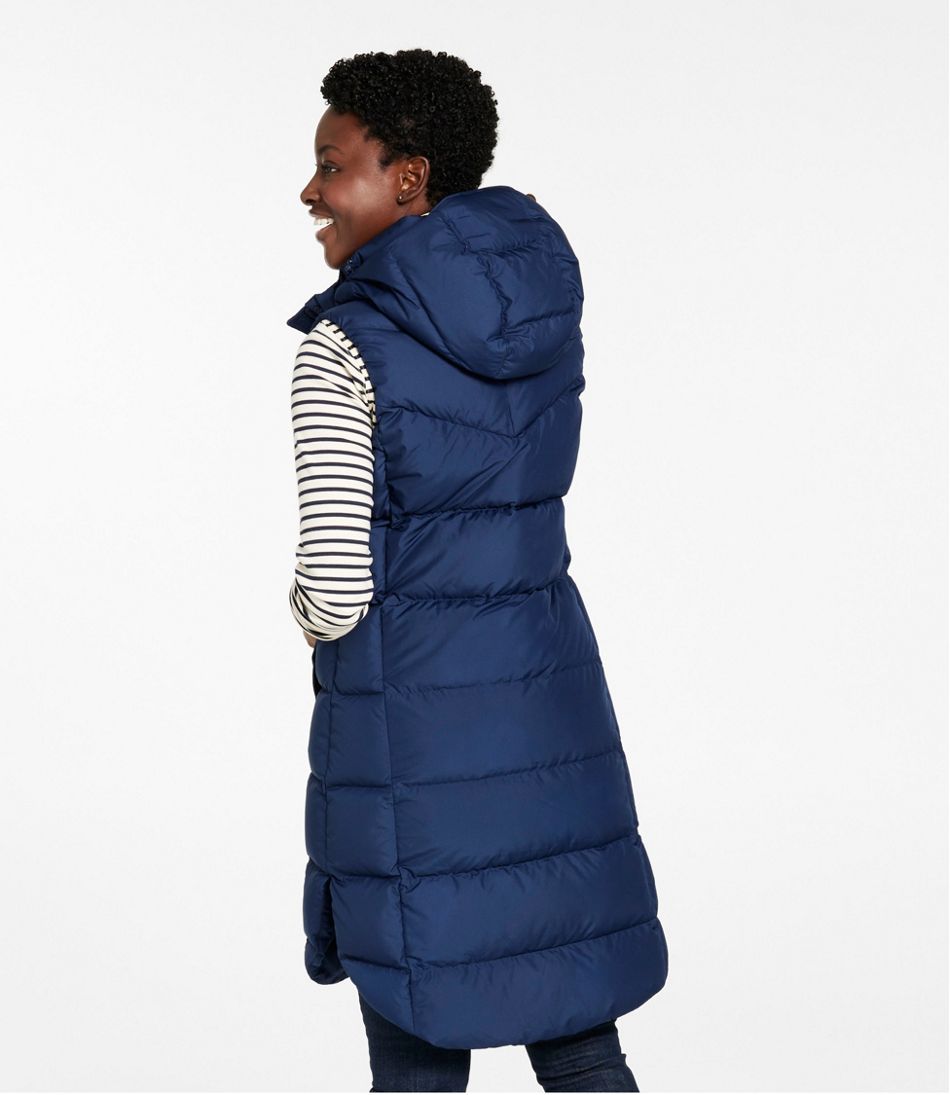 Women's Popham Puffer Long Vest | L.L.Bean online