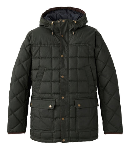 Men's Upcountry Waxed Down Hooded Jacket | L.L.Bean online