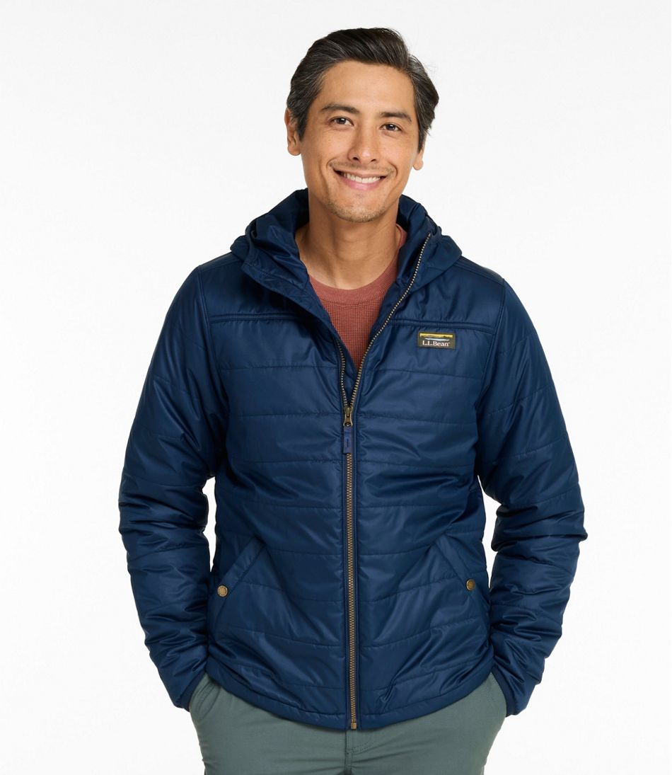 Men's Mountain Classic Puffer Hooded Jacket | L.L.Bean US