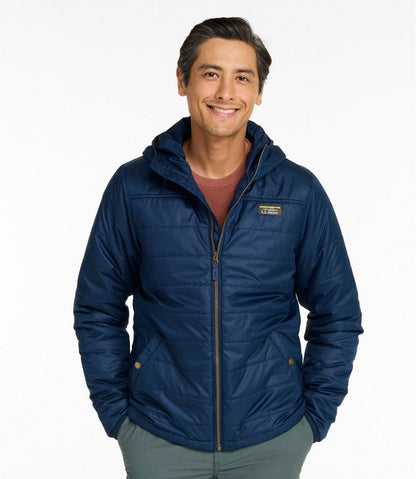 Men's Mountain Classic Puffer Hooded Jacket | L.L.Bean US