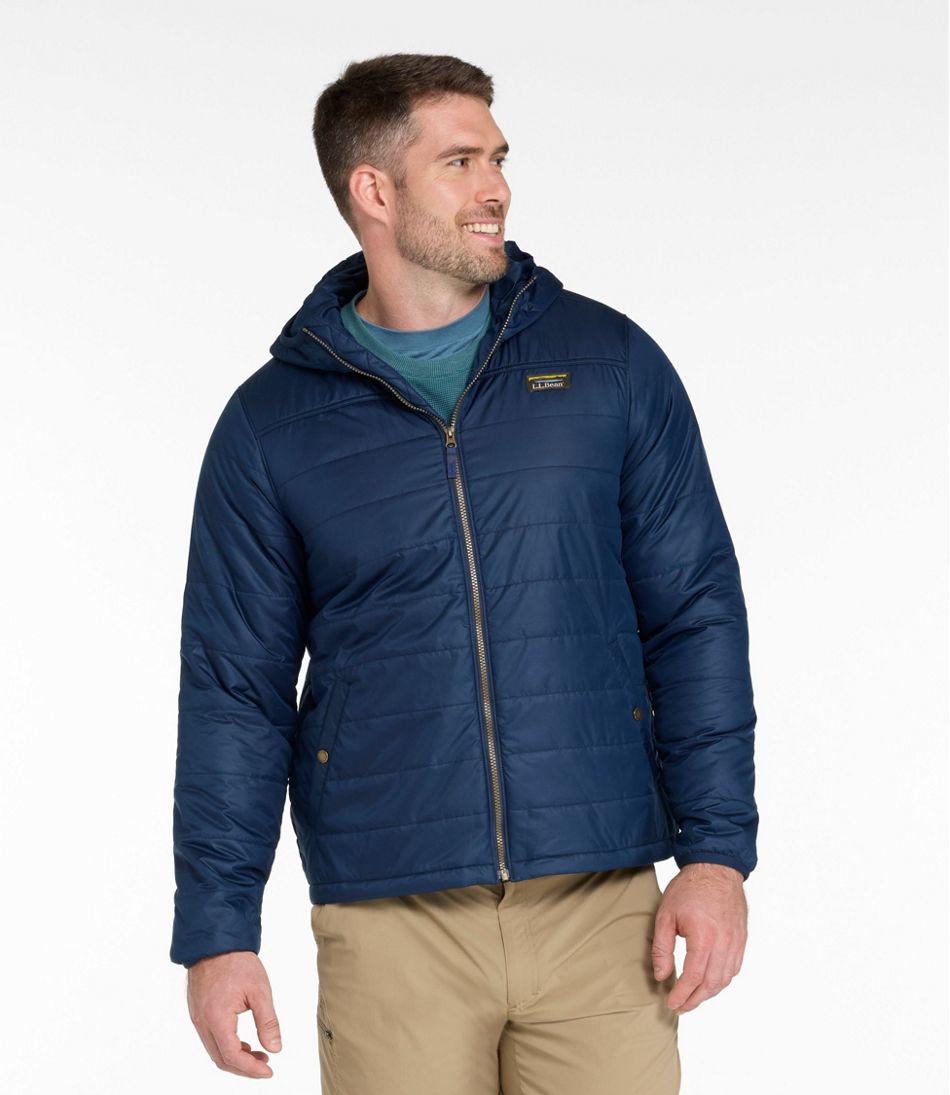 Men's Mountain Classic Puffer Hooded Jacket | L.L.Bean US
