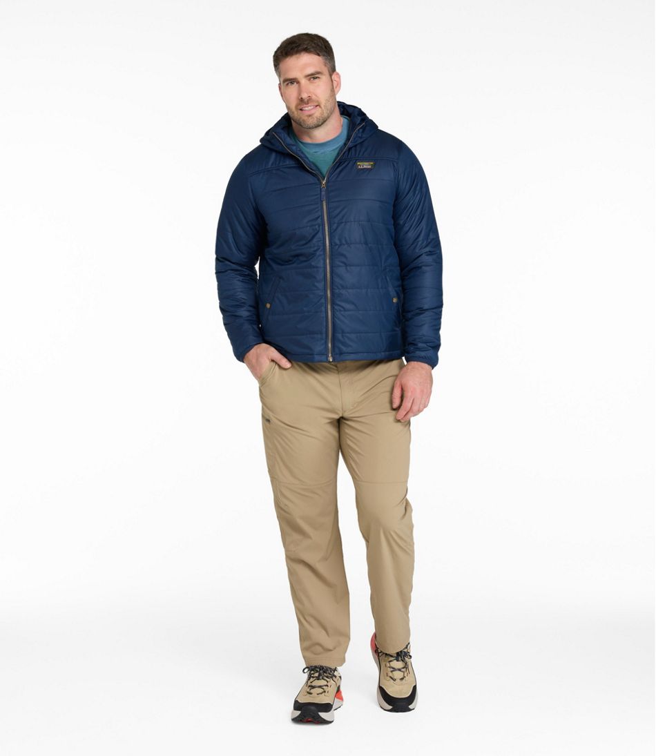 Men's Mountain Classic Puffer Hooded Jacket | L.L.Bean US