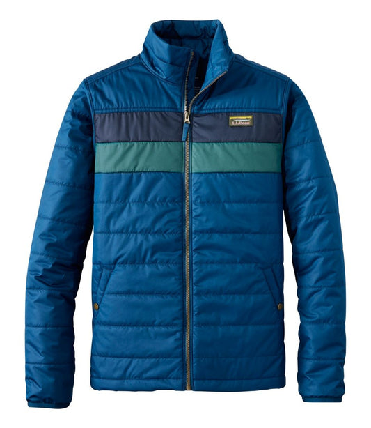 Men's Mountain Classic Puffer Jacket, Colorblock | L.L.Bean online