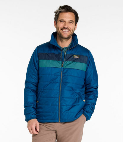 Men's Mountain Classic Puffer Jacket, Colorblock | L.L.Bean online