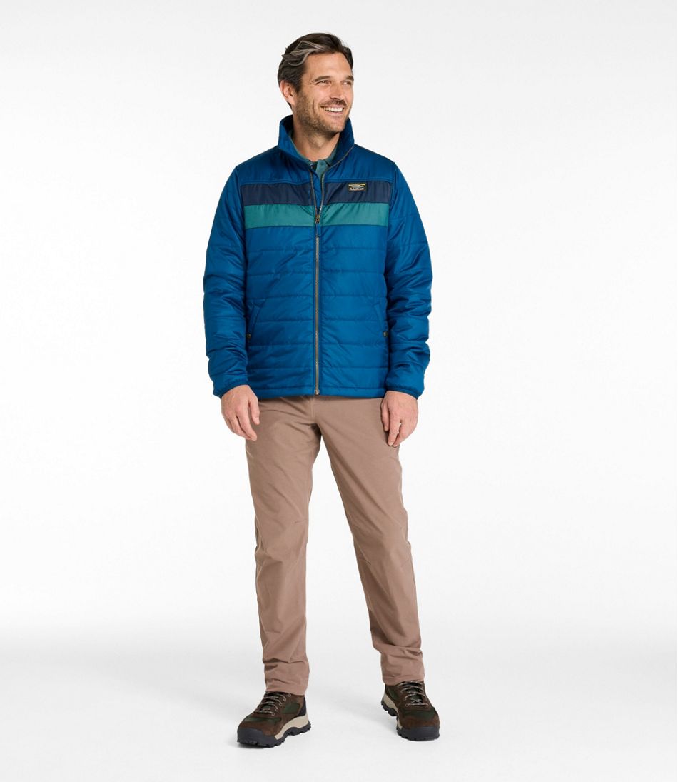 Men's Mountain Classic Puffer Jacket, Colorblock | L.L.Bean online