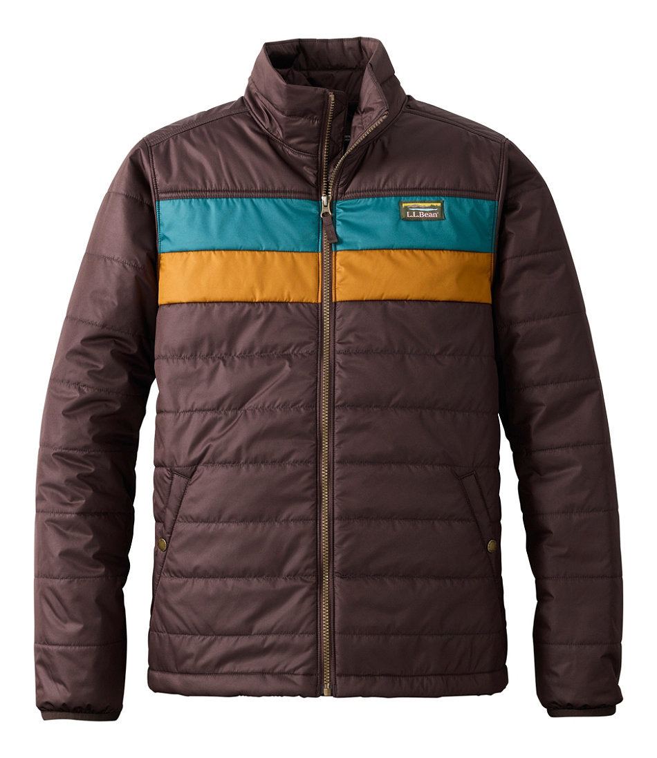 Men's Mountain Classic Puffer Jacket, Colorblock | L.L.Bean online