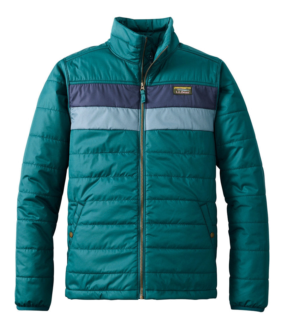Men's Mountain Classic Puffer Jacket, Colorblock | L.L.Bean online