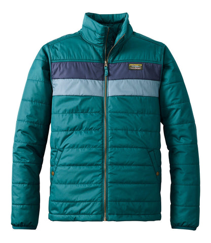 Men's Mountain Classic Puffer Jacket, Colorblock | L.L.Bean online
