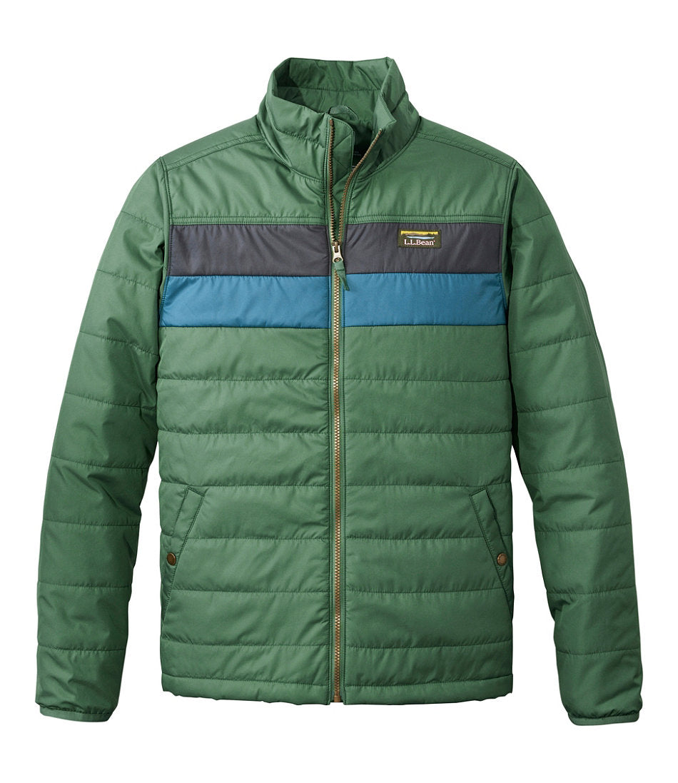 Men's Mountain Classic Puffer Jacket, Colorblock | L.L.Bean online