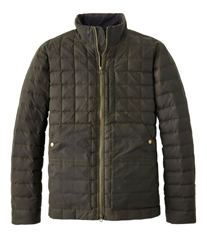 Men's Upcountry Waxed Cotton Down Sweater | L.L.Bean outlet